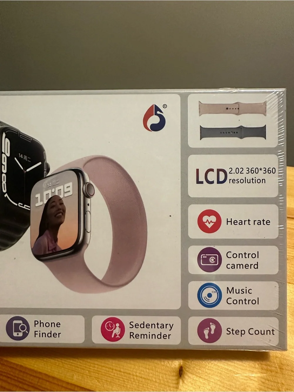 Smartwatch - Rose Pink and Black
